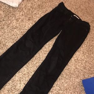levis! skinny black